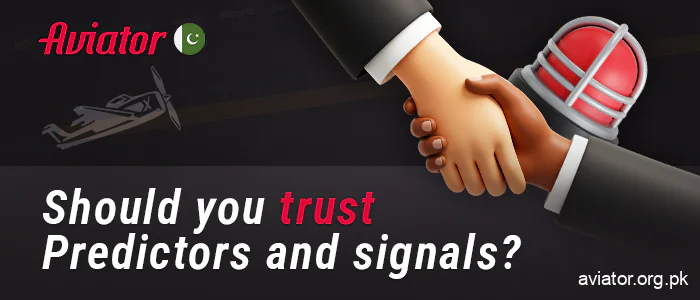 About trusting the signals for the Aviator