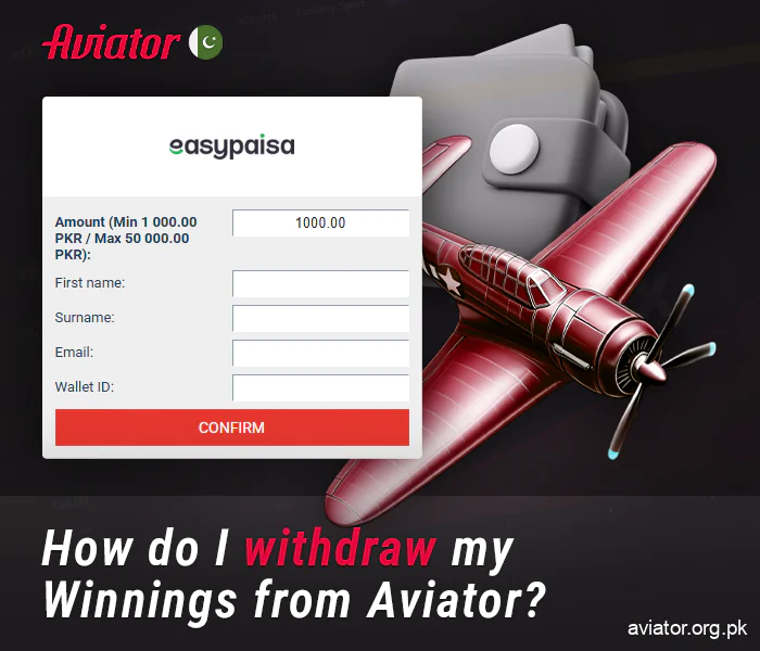 The process of withdrawing money from Aviator - instructions