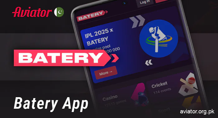 Download the Batery App to play Crash Aviator