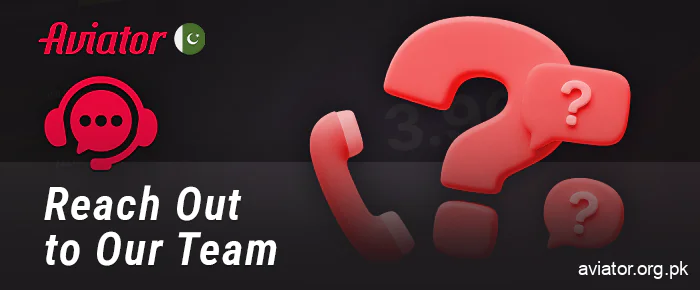 Contact the aviator.org.pk website team