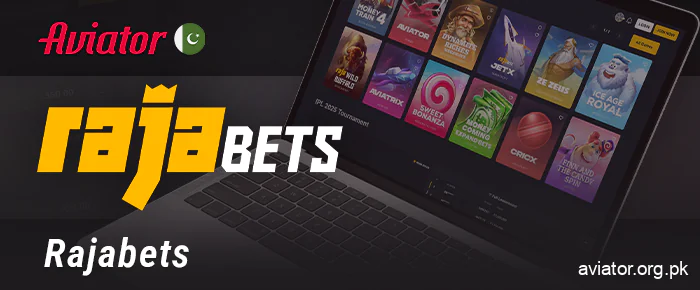 Aviator game on Rajabets casino site