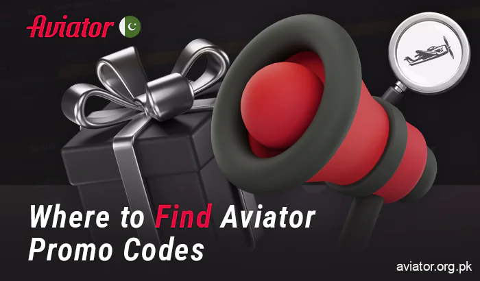 Search for promo codes to play Aviator