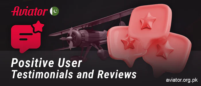 Feedback from Pakistani players about Aviator