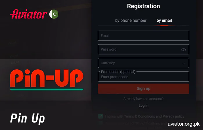 Get a Sign Up bonus to play Aviator at PinUp online casino