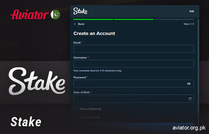 Bonuses for Aviator for registration at Stake Casino