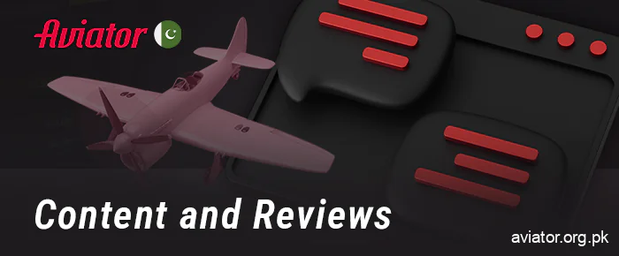 About content on Aviator Pakistan